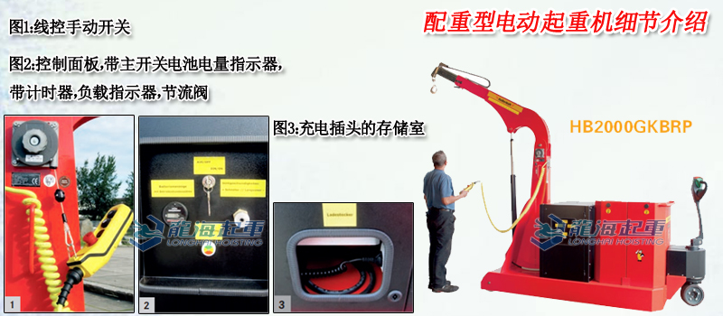 配重型電動起重機細節介紹