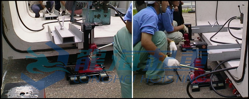 鷹牌FR系列滑動臺千斤頂實(shí)物圖